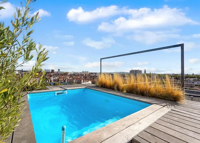 Appartamento Watergate - Piscine Sur Le Toit Et Vue Panoramique