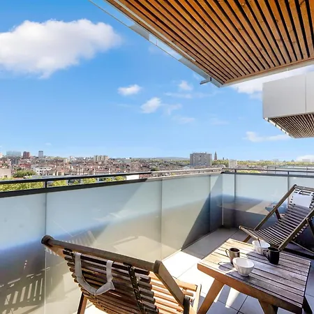 Lägenhet Watergate - Piscine Sur Le Toit Et Vue Panoramique Toulouse